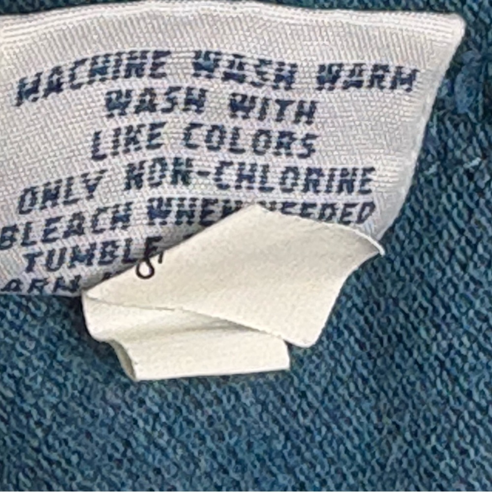 Men’s Polo Ralph Lauren 100% Cotton Blue Ling Sleeve Polo XL 0292 - Picture 8 of 8